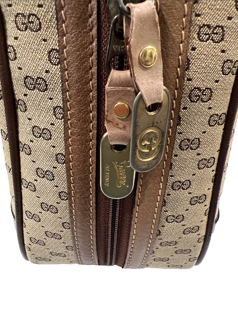 Gucci Micro GG Monogram Top Handle Bag Vintage - Picture 8 of 17